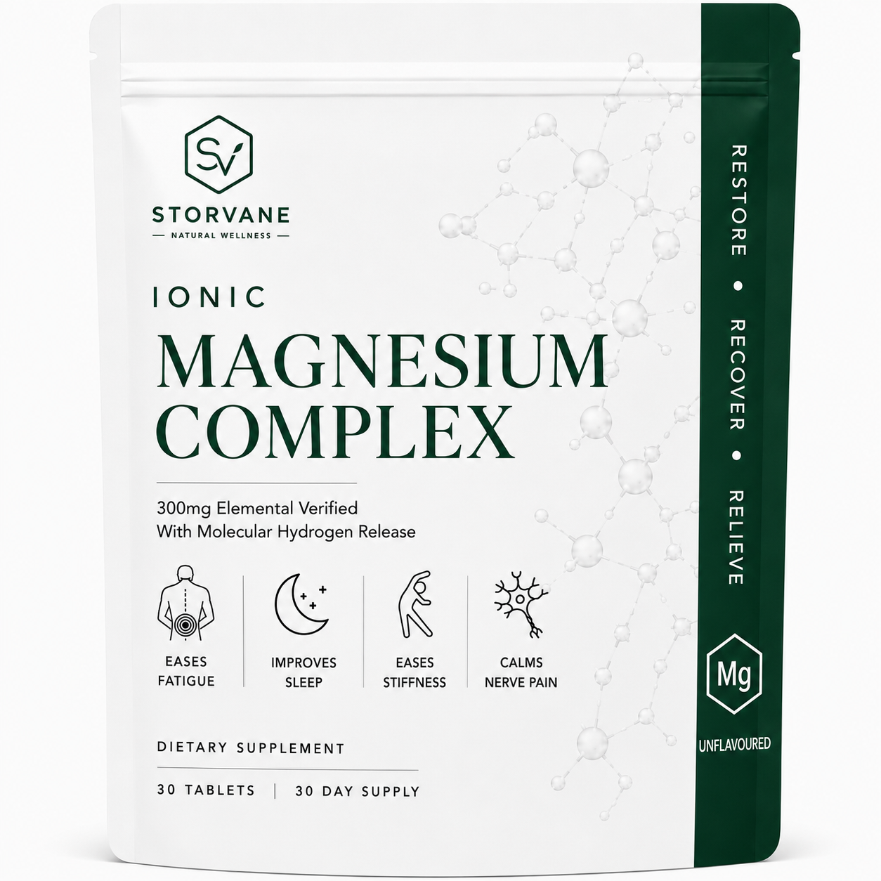 Ionic Magnesium Complex (300mg Elemental Verified)