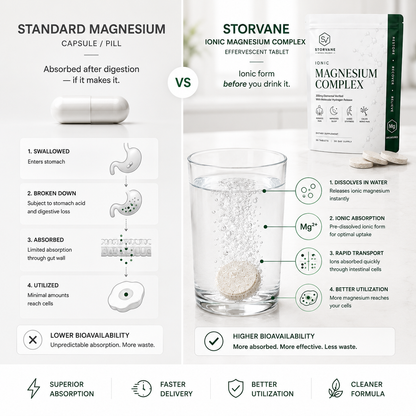 Ionic Magnesium Complex (300mg Elemental Verified)